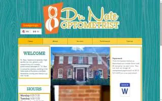 Dr. Nate Optometrist website
