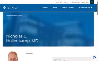 Hollenkamp Nicholas C MD
