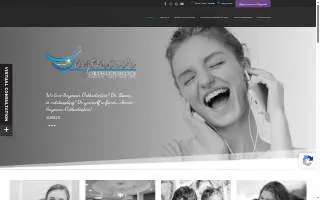 Seymour Orthodontics website