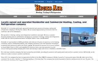 Hicks Air LLC website