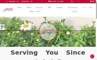 Mathies Landscaping Inc. website