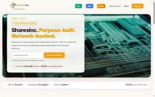 Shares Inc. website