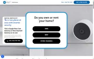 ADT Security Services of South Bend website
