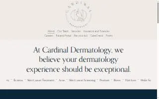 Cardinal Dermatology of South Bend website
