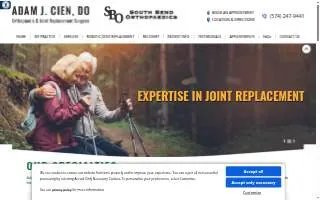 Dr. Adam J. Cien of South Bend website