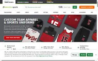 Elevation Sports of South Bend website