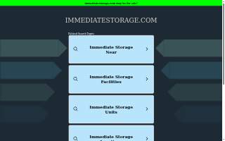 Immediate Movers & Storage