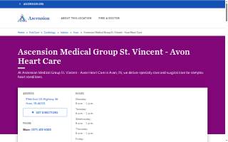 Ascension Medical Group St. Vincent - Avon Heart Care