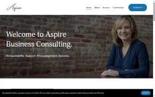 Aspire Business Consulting of Speedway website