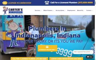 Carter's My Plumber - Drain Cleaning Indianapolis & Sewer Line Repair of Speedway