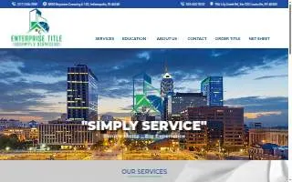 Enterprise Title of Speedway website