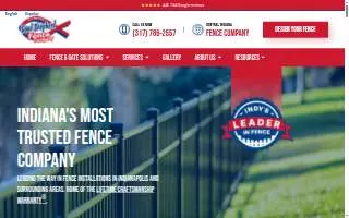 Good Shepherd Fence Company of Speedway website