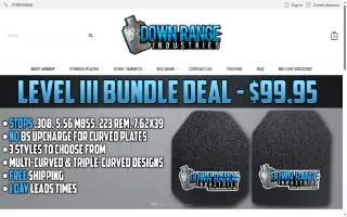 Down Range Industries website