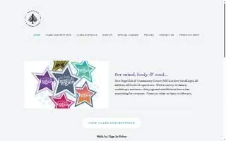 Now Yoga Club of St. John website