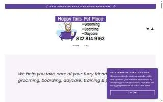 Happy Tails Pet Place LLC website