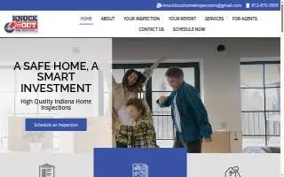 Knock It Out Home Inspections website