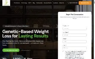 Lifetime Clinical Weight Control of Terre Haute website