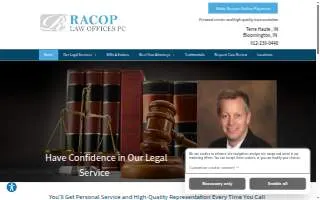 Racop Law Offices PC website