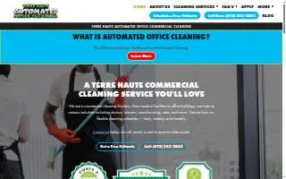 Terre Haute Automated Office Cleaning website