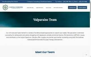 Compass Counseling of Northwest Indiana, LLC website