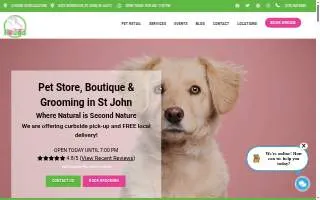 Hungry Hound Boutique & Grooming of Valparaiso website