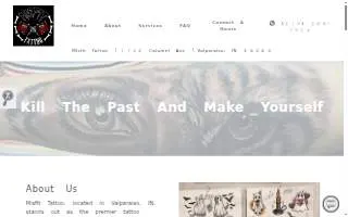 Misfit Tattoo website