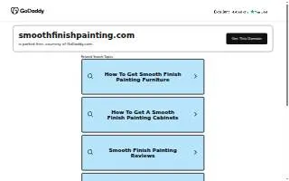 Smooth Finish Painting LLC of Valparaiso website