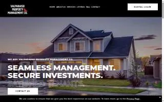 Valparaiso Property Management website