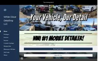 White Glove Detailing LLC website
