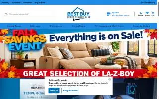 Best-Buy Home Furnishings website