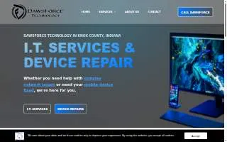 DawsForce Technology website