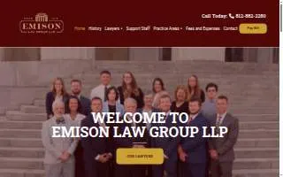 Emison Law Group LLP website