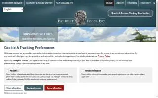 Farbest foods website