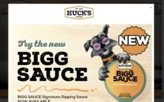 Hucks website