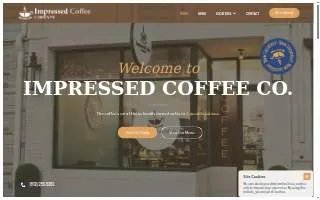 I'mpressed Coffee Company website