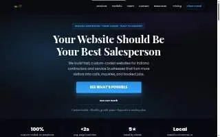 Kirk & Co Web Design website