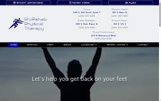 ProRehab Physical & Occupational Therapy Vincennes, Indiana website