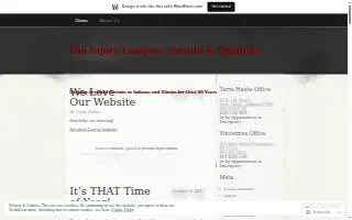 Tofaute & Spelman Personal Injury Attorneys website