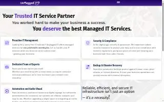 Unplugged IT website