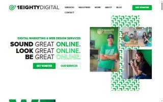 1Eighty Digital website