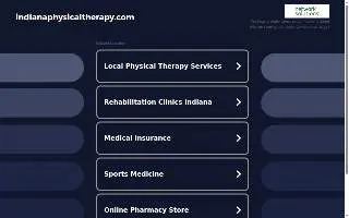 Indiana Physical Therapy of Warsaw website