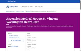 Ascension Medical Group St. Vincent - Washington Heart Care