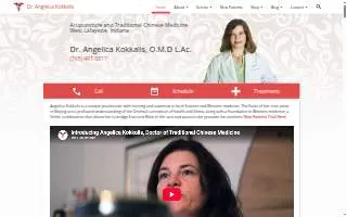 Angelica Kokkalis, OMD LAc of West Lafayette website
