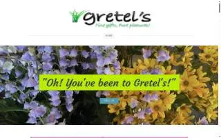 Gretel's Fine Gifts LLC website