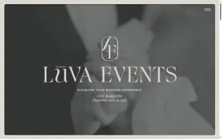 Luva Events of West Lafayette website