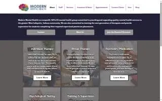 Modern Mental Health, Inc. website