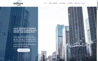 Emerson Divorce and Accident Injury Attorneys LLC of Westfield website