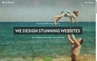 Frog Thunder Design Group website
