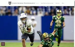 Justin Sicking Photography website