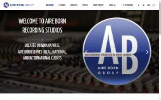 Aire Born Group website